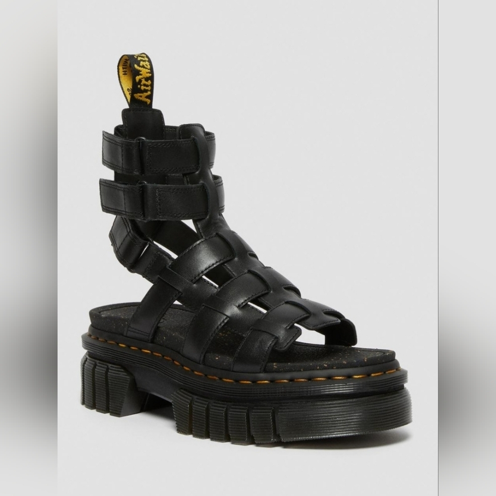 Dr. Martens Black Gladiator Sandals